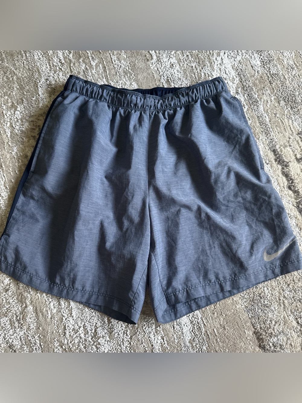 Nike Men's Blue-Gray Performance Shorts